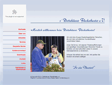 Tablet Screenshot of fleckatheater.de